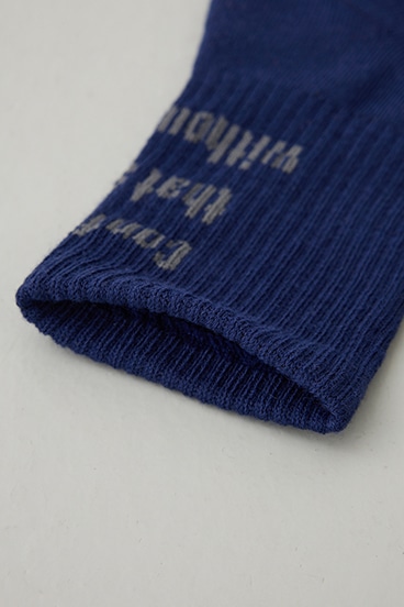 メッセージミドルソックス 詳細画像