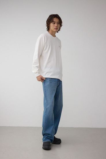 格上げ コンフォータブルクルーネックニット 詳細画像