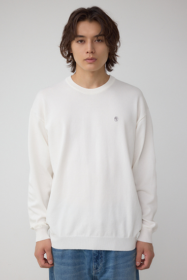 格上げ コンフォータブルクルーネックニット 詳細画像