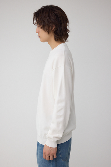 格上げ コンフォータブルクルーネックニット 詳細画像