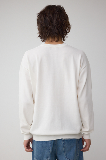 格上げ コンフォータブルクルーネックニット 詳細画像