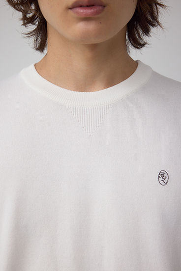 格上げ コンフォータブルクルーネックニット 詳細画像