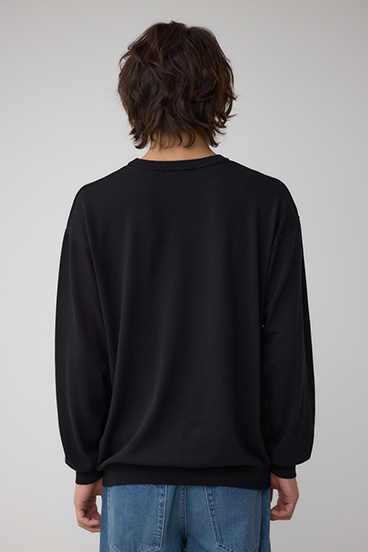 格上げ コンフォータブルクルーネックニット 詳細画像