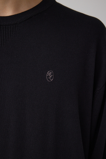 格上げ コンフォータブルクルーネックニット 詳細画像