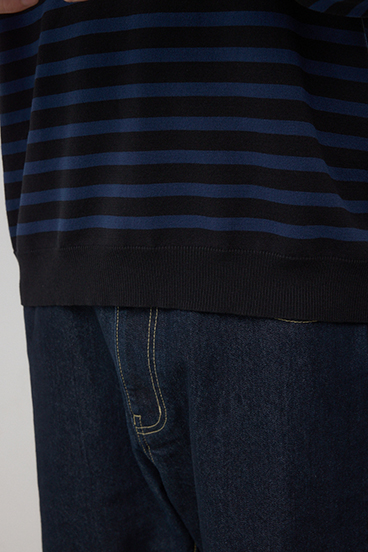 格上げ コンフォータブルクルーネックニット 詳細画像