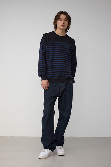 格上げ コンフォータブルクルーネックニット 詳細画像