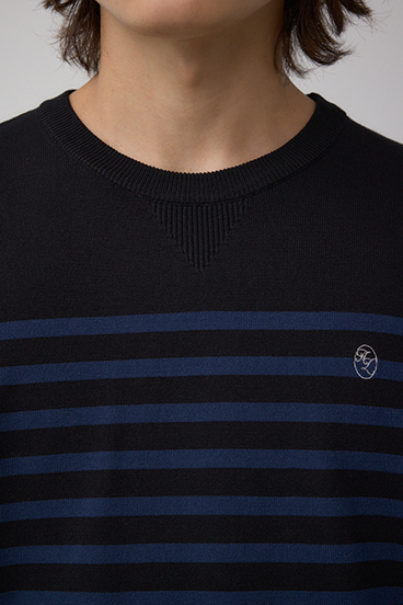 格上げ コンフォータブルクルーネックニット 詳細画像