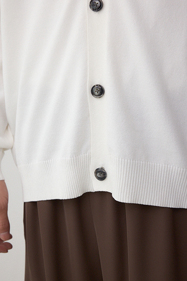 格上げ コンフォータブルカーディガン 詳細画像