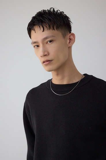 裏シャギーボアニットトップス