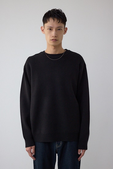 裏シャギーボアニットトップス 詳細画像