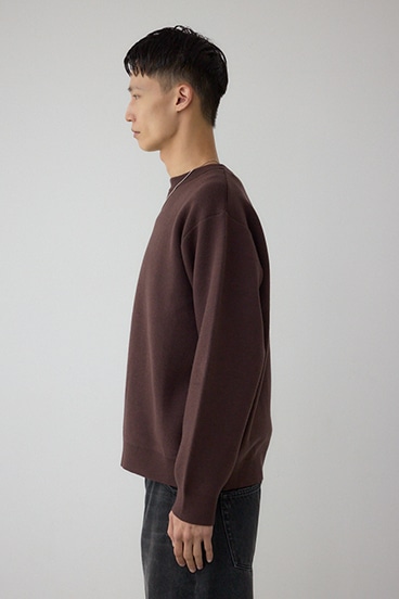 裏シャギーボアニットトップス 詳細画像