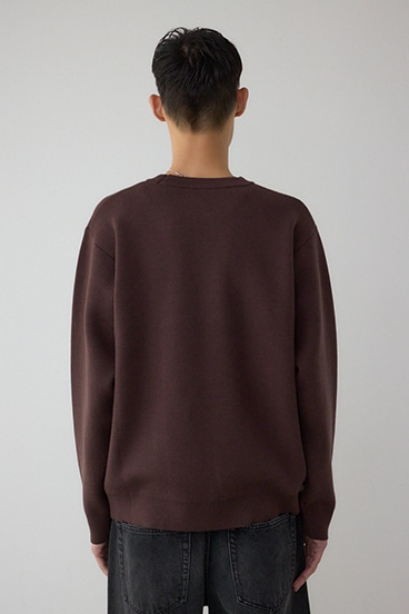 裏シャギーボアニットトップス 詳細画像