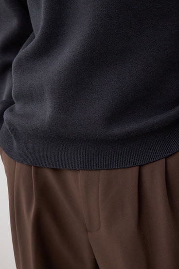 裏シャギーボアニットトップス 詳細画像