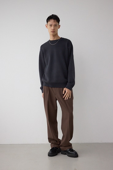 裏シャギーボアニットトップス 詳細画像