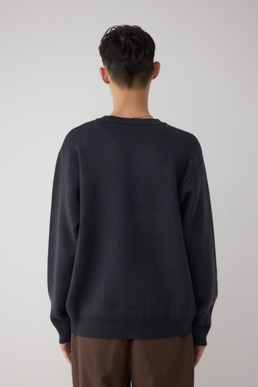 裏シャギーボアニットトップス 詳細画像