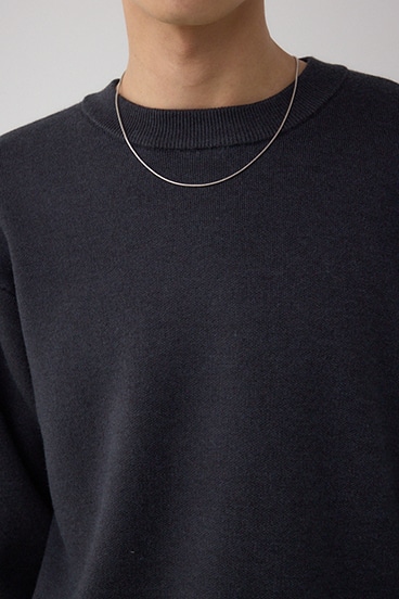 裏シャギーボアニットトップス 詳細画像