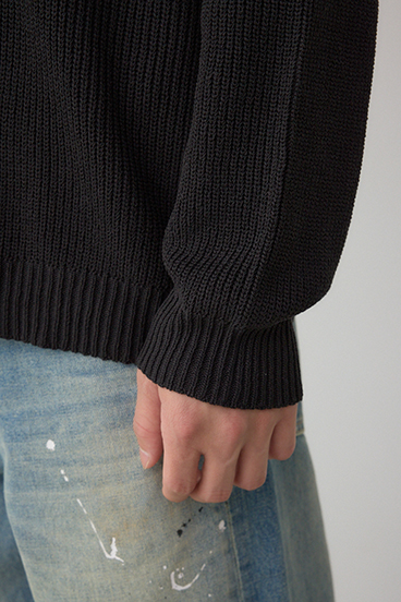 ショルダーボタンニットトップス 詳細画像