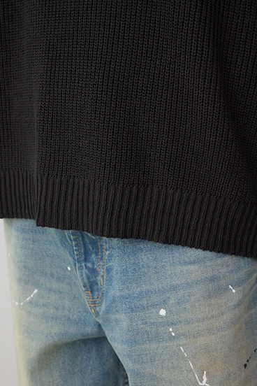 ショルダーボタンニットトップス 詳細画像