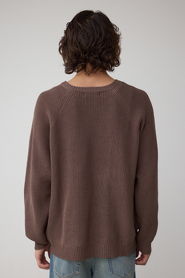 ショルダーボタンニットトップス 詳細画像