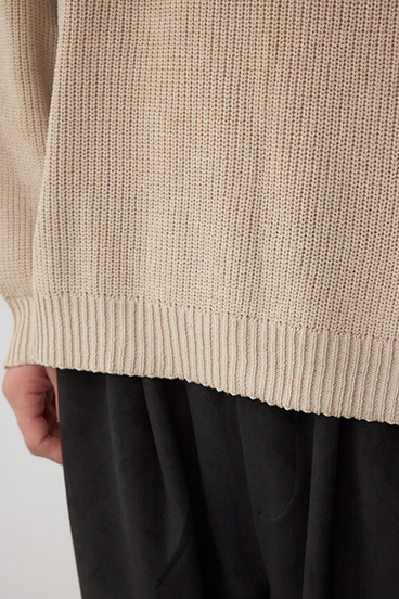 ショルダーボタンニットトップス 詳細画像