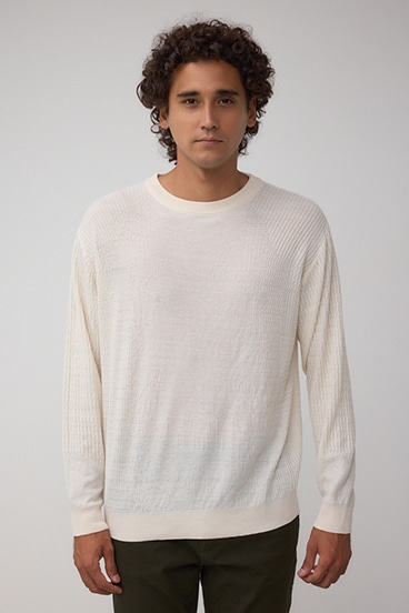 シャドーウィーブニット 詳細画像