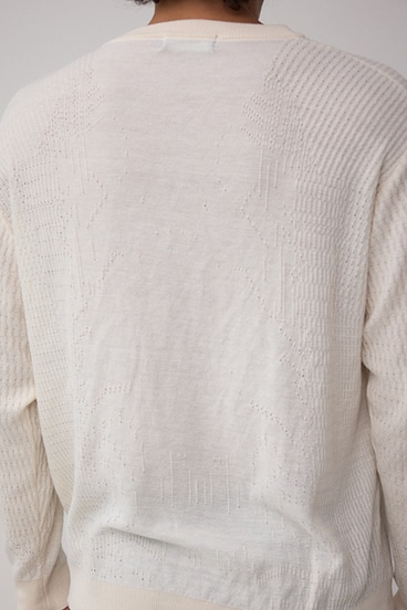 シャドーウィーブニット 詳細画像