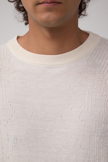 シャドーウィーブニット 詳細画像