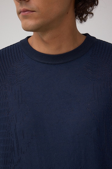 シャドーウィーブニット 詳細画像