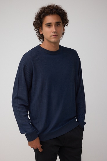 シャドーウィーブニット 詳細画像