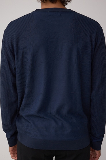 シャドーウィーブニット 詳細画像