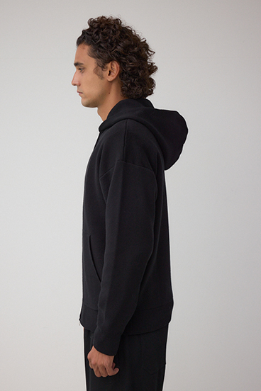 ニットジップアップパーカー 詳細画像