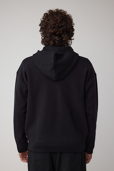 ニットジップアップパーカー 詳細画像