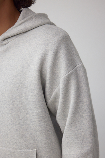 ニットジップアップパーカー 詳細画像