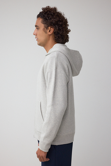 ニットジップアップパーカー 詳細画像