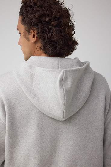 ニットジップアップパーカー 詳細画像