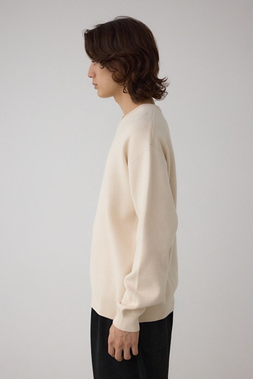 スムースニットVネックトップス 詳細画像