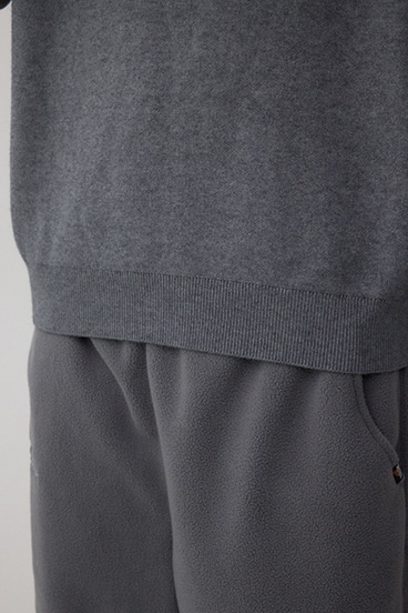 スムースニットVネックトップス 詳細画像