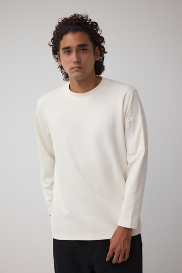 スリーブポケット長袖トップス 詳細画像