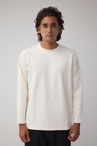 スリーブポケット長袖トップス 詳細画像