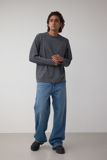 スリーブポケット長袖トップス 詳細画像