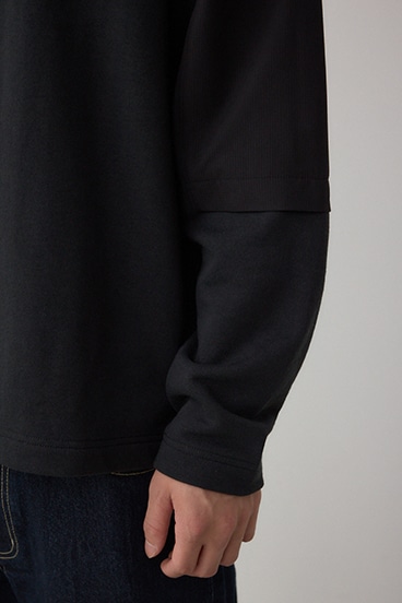 クロスパネルスウェット 詳細画像