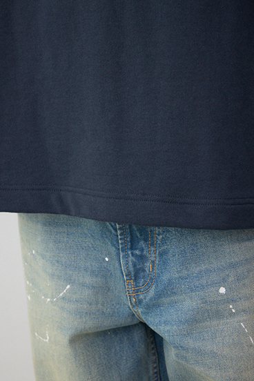 クロスパネルスウェット 詳細画像