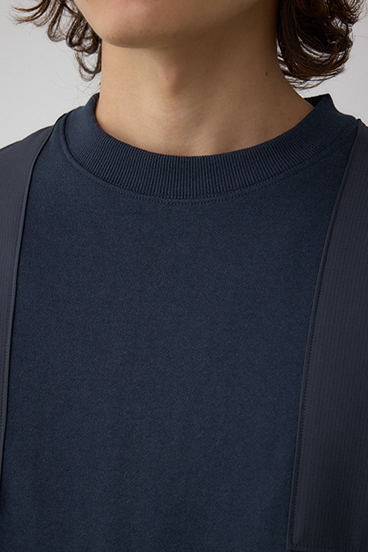 クロスパネルスウェット 詳細画像