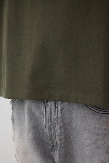 クロスパネルスウェット 詳細画像