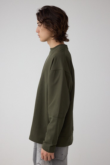 クロスパネルスウェット 詳細画像