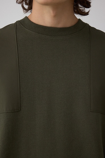 クロスパネルスウェット 詳細画像