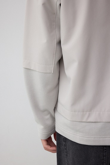 クロスパネルスウェット 詳細画像