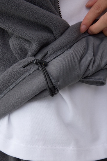 SHELTECH マイクロフリースブルゾン 詳細画像