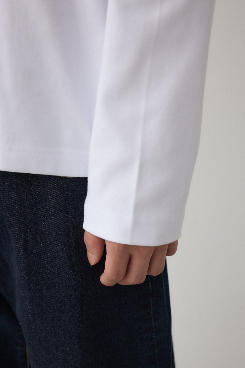 スムースタッチ長袖トップス 詳細画像