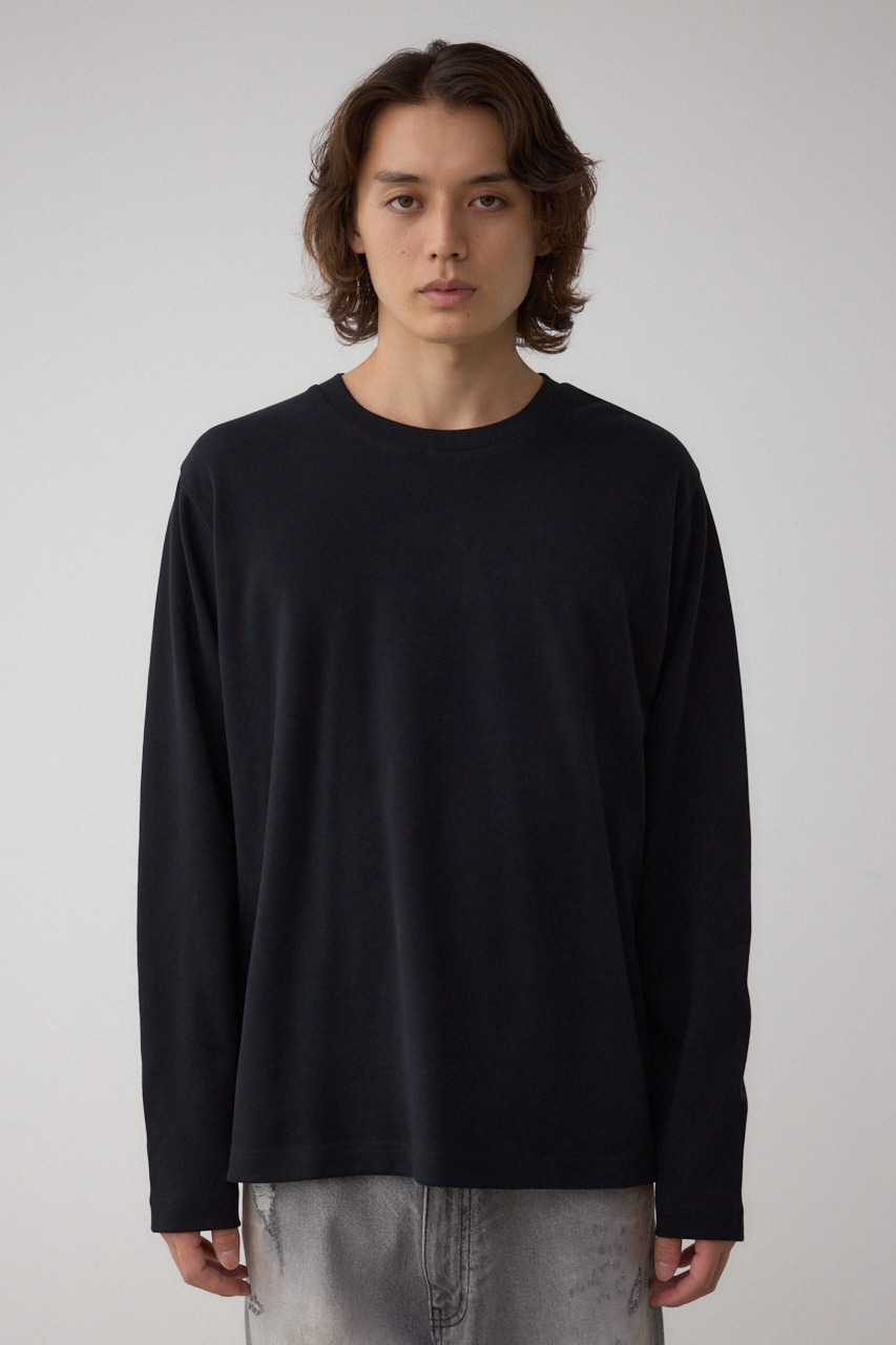 スムースタッチ長袖トップス｜MEN｜251IAB80-2551｜AZUL BY